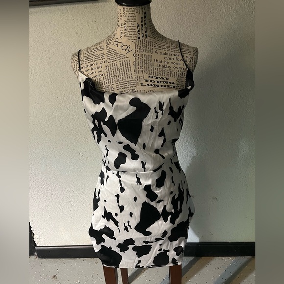 Love and Harmony Dresses & Skirts - Stylish Cow Print Women's Mini Dress